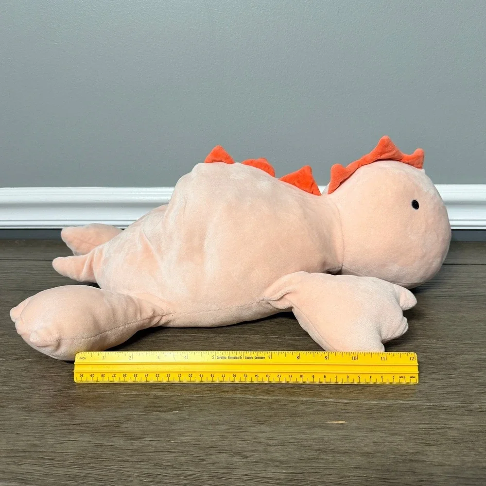 Pillowfort Weighted‎ Pink Dino Plush Target Dinosaur Stuffed Animal Spikes